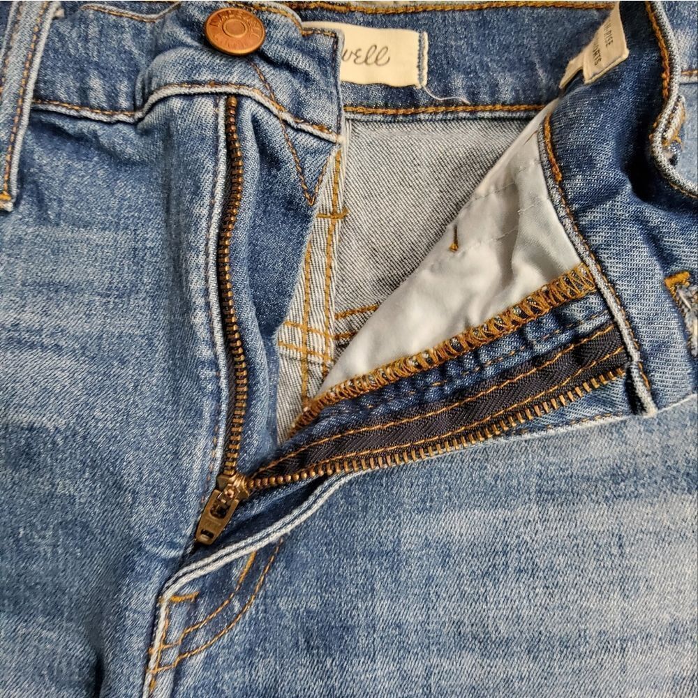 Madewell High Rise Denim Shorts Size 30 - Picture 3 of 15